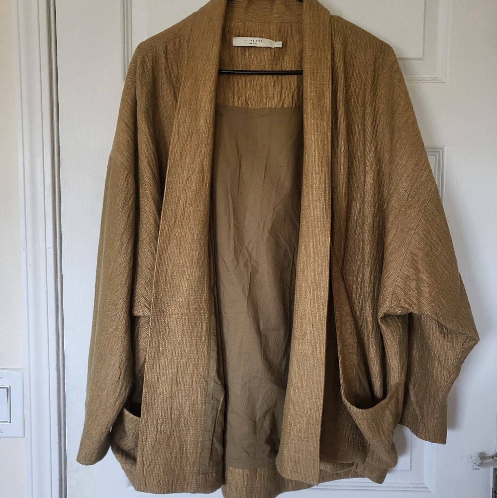 7115 by Szeki sumo jacket in linen